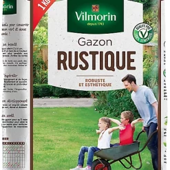 Gazon Rustique Vilmorin 5kg Dont 1kg Offert