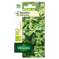 Vilmorin Graines De Basilic Genovese Bio