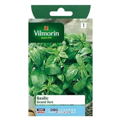 Vilmorin Graines De Basilic Grand Vert