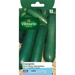 Vilmorin Graines De Courgette Verte Noire Maraîchère