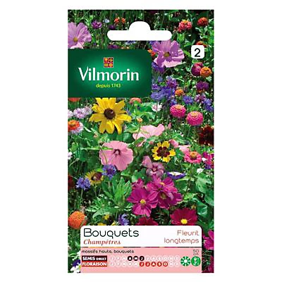 Graines De Fleurs En Mélange Pour Bouquets Champêtres Vilmorin 3 Graines De Fleurs En Mélange Pour Bouquets Champêtres Vilmorin
