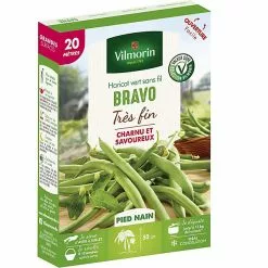 Vilmorin Graines De Haricot Nain Bravo 20m