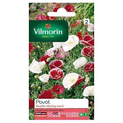 Graines De Pavot Double Shirley Varié Vilmorin