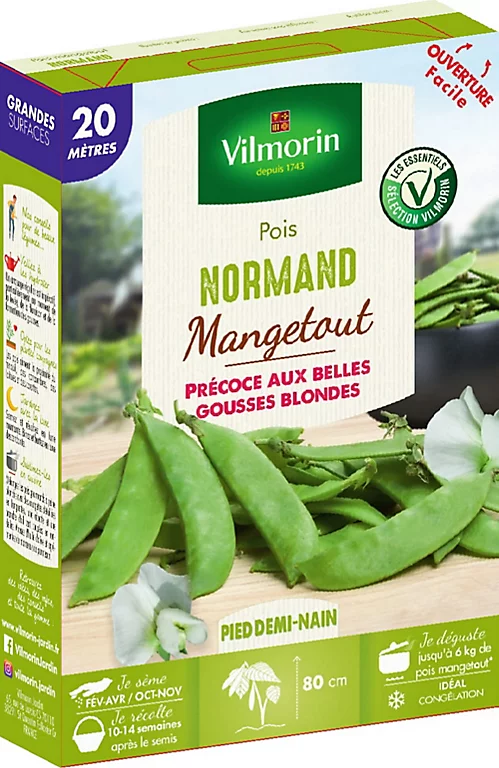 Vilmorin Graines De Pois Normand 20M VL 3 Vilmorin Graines De Pois Normand 20M VL