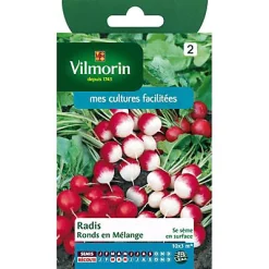 Vilmorin Graines De Radis Ronds En Mélange