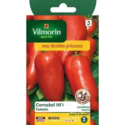 Vilmorin Graines De Tomate Cornabel Hybride F1
