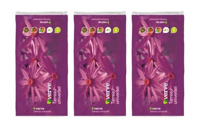 Lot De 3 Sacs De Terreau Universel Verve 50L 3 Lot De 3 Sacs De Terreau Universel Verve 50L